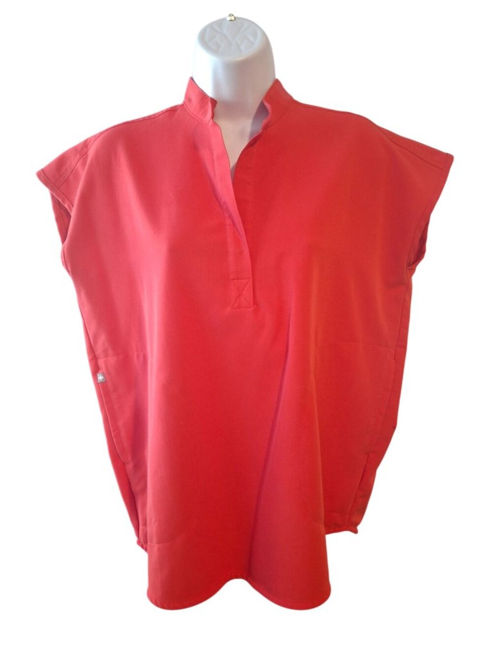FIGS Scrub Set Womens XS Red Rafaela Jogger Pants Technical Medcore Nurse